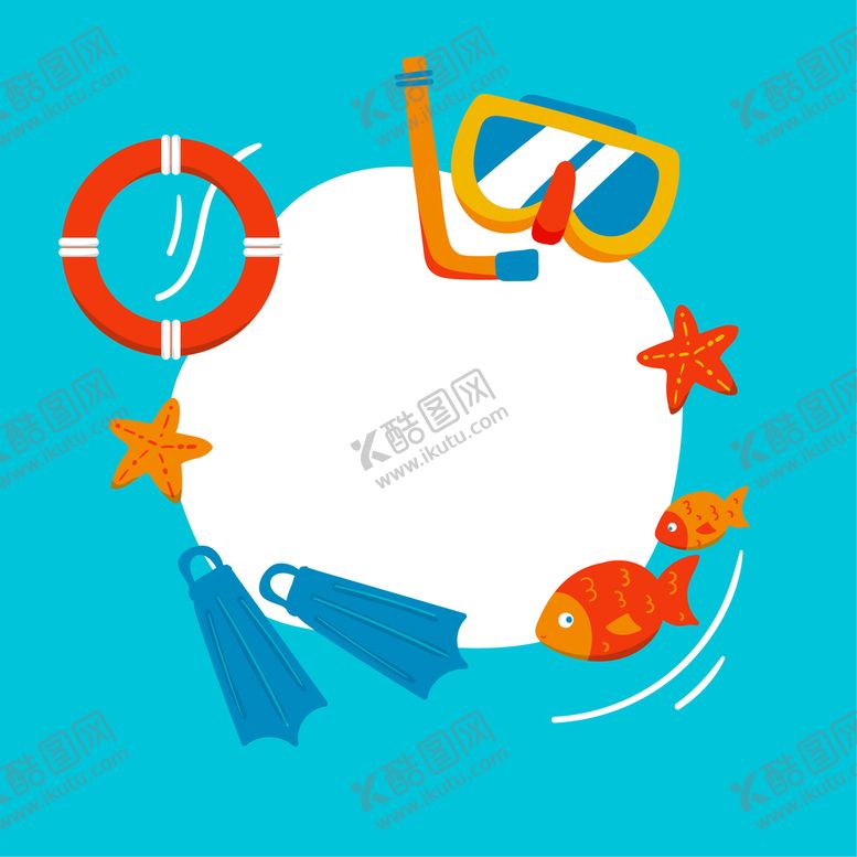 编号：72605410120602368521【酷图网】源文件下载-夏日海报背景
