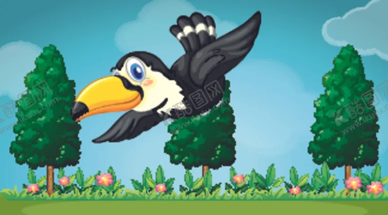 编号：13792709090815302374【酷图网】源文件下载-卡通鸟
