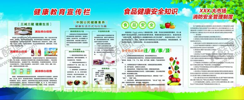 编号：11317309251307491149【酷图网】源文件下载-健康教育宣传栏