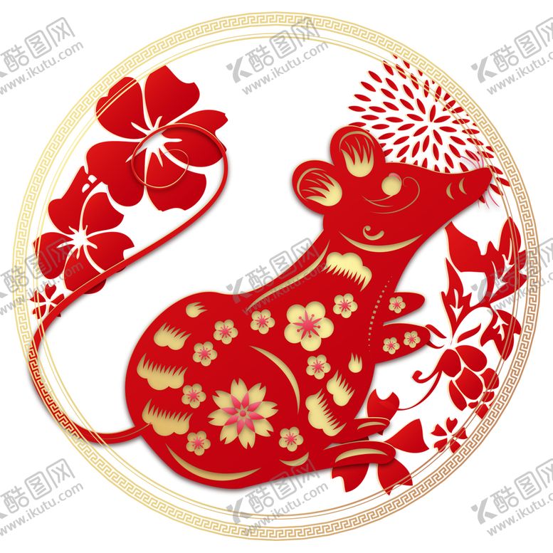 编号：94073309182105206713【酷图网】源文件下载-剪纸花纹