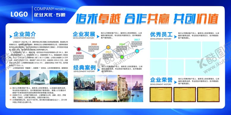 编号：58879112301931047546【酷图网】源文件下载-企业文化展板