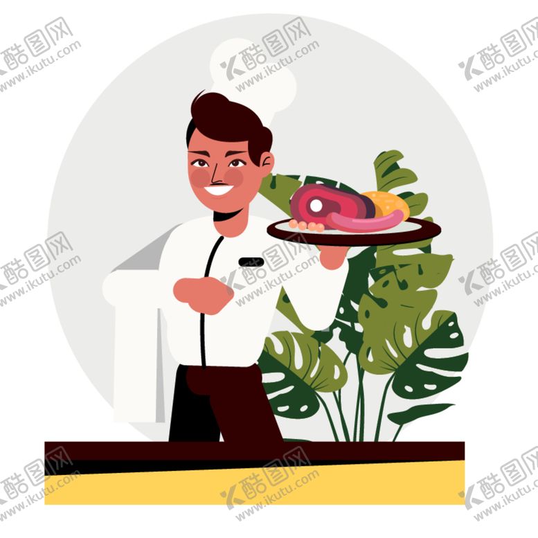 编号：68718212111137534548【酷图网】源文件下载-厨师