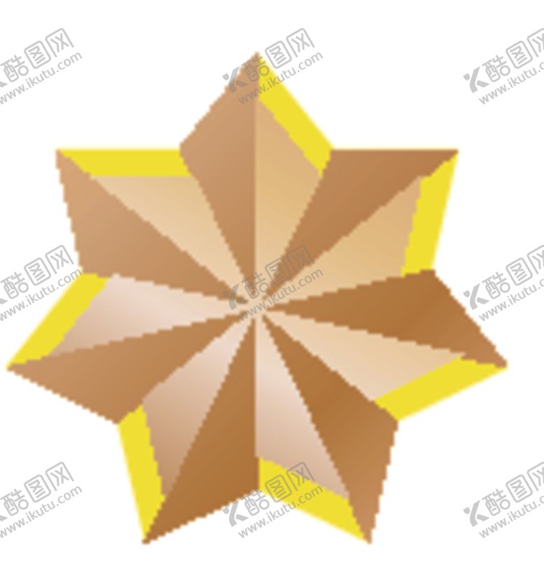 编号：80749310260144239497【酷图网】源文件下载-金色五星