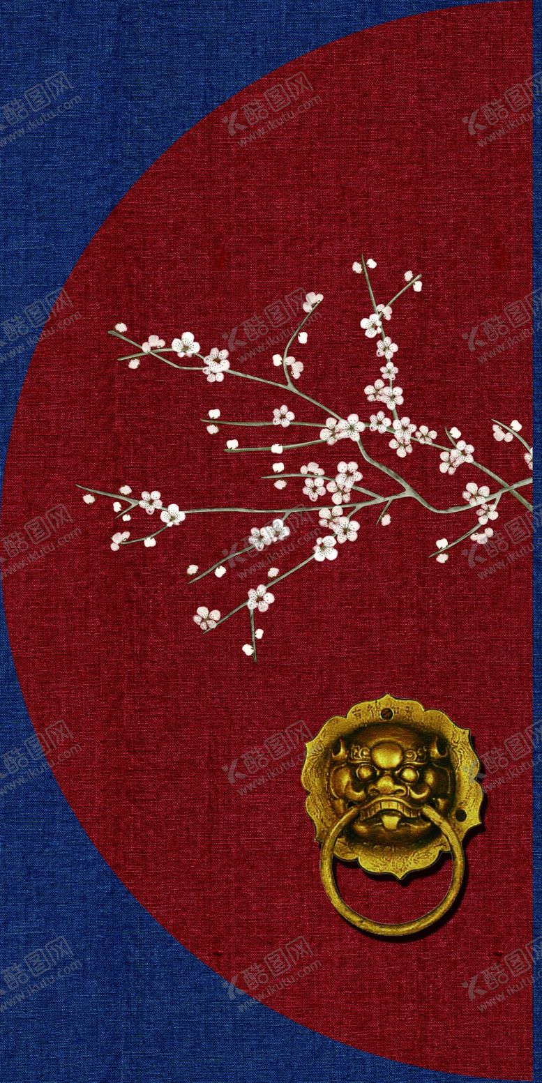 编号：80179506290216315098【酷图网】源文件下载-新中式底纹背景
