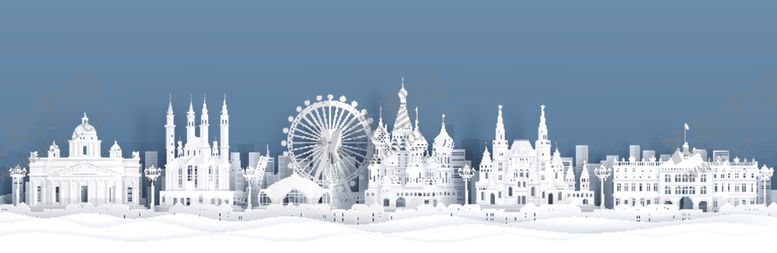 编号：95294110050741208960【酷图网】源文件下载-城市剪纸