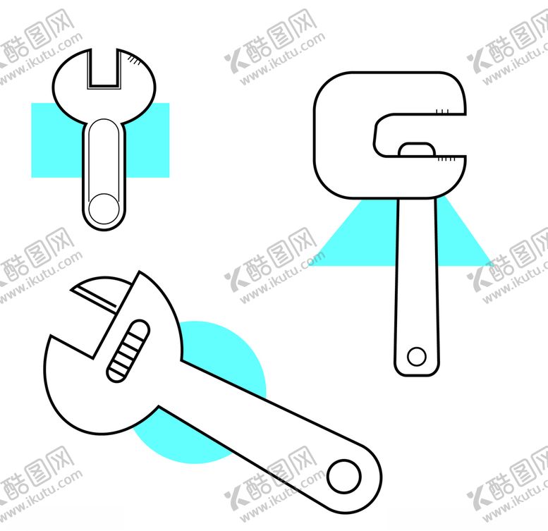 编号：93341506240600358224【酷图网】源文件下载-扳手
