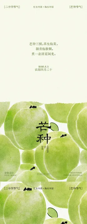 二十四节气之芒种