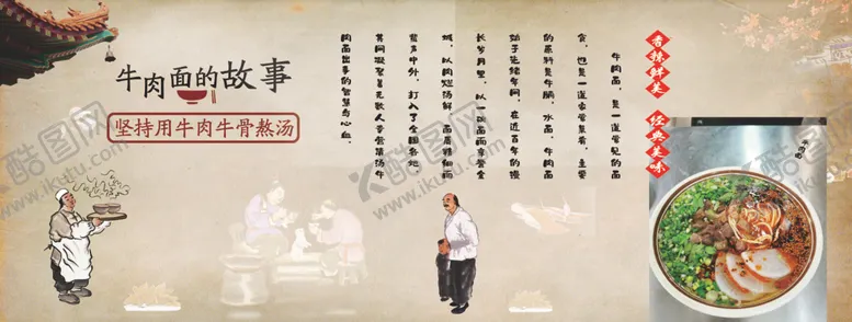 编号：32831703302012252515【酷图网】源文件下载-牛肉面海报牛肉面文化