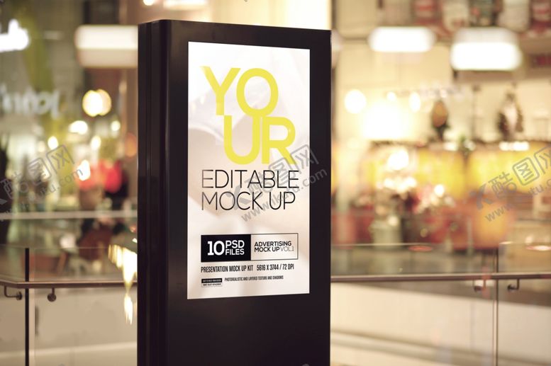 编号：45681909242127431122【酷图网】源文件下载-海报样机