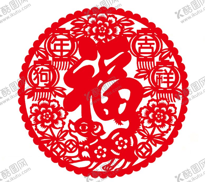 编号：19802605190031572940【酷图网】源文件下载-福字
