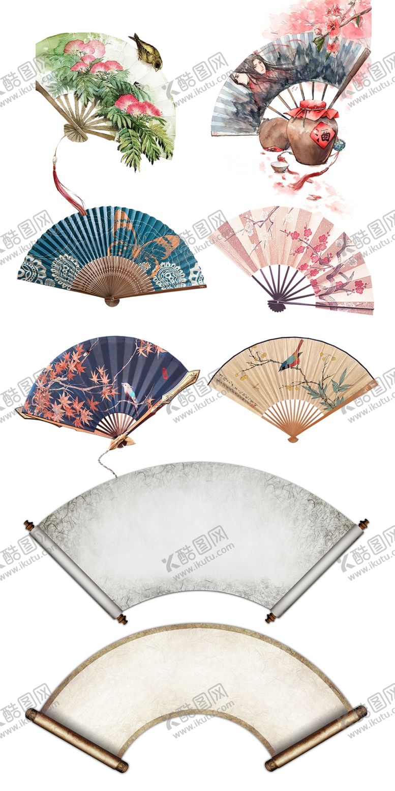 编号：28051910080313432740【酷图网】源文件下载-扇子