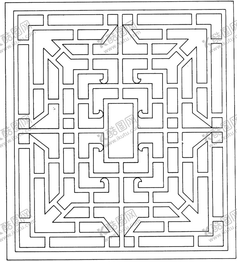 编号：87812607050946116769【酷图网】源文件下载-镂空花图案