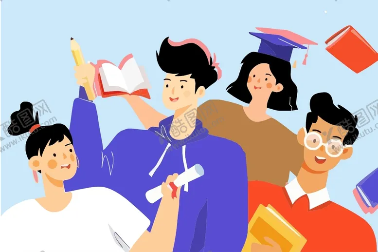编号：98329711191127444457【酷图网】源文件下载-矢量学生