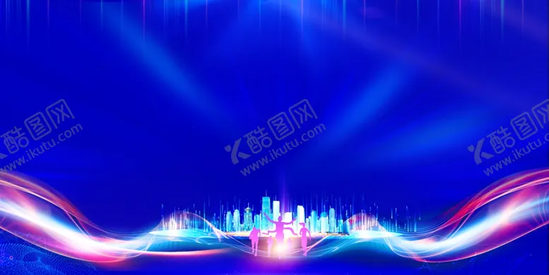 编号：57014205071320085923【酷图网】源文件下载-企业年会签到颁奖背景素材