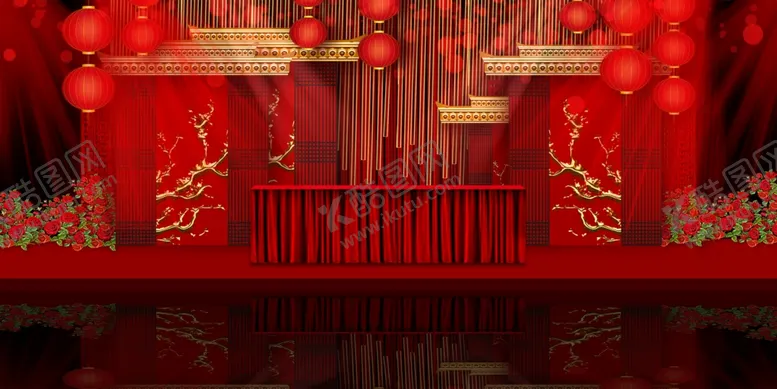 编号：84776604180555138658【酷图网】源文件下载-婚礼效果图