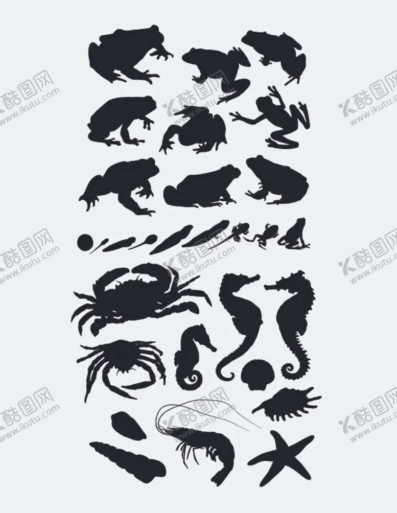 编号：56478310170858353349【酷图网】源文件下载-动物剪影