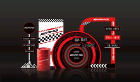 炫酷赛车仪表盘设计展示