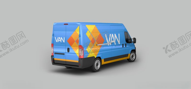 编号：30441210110338195658【酷图网】源文件下载-物流快递车设计展示