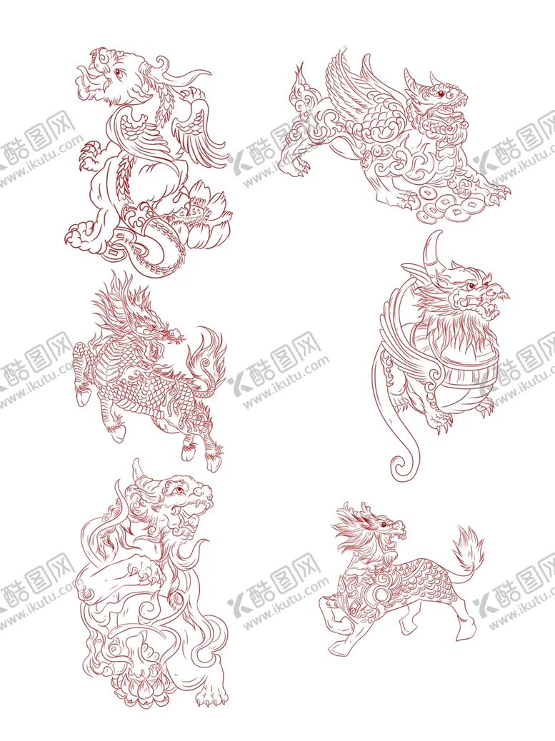 编号：30579502101837451650【酷图网】源文件下载-神兽