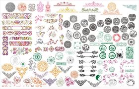 角花边框花纹花边