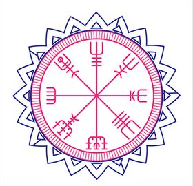 十二生肖星座塔牌阵符图标滕图