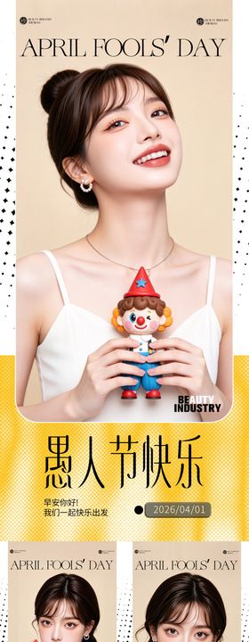 愚人节问候医美