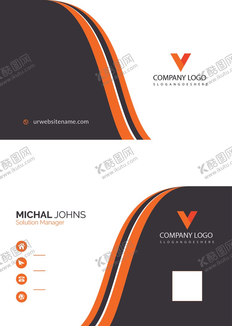 编号：82060309281059386423【酷图网】源文件下载-矢量名片模板