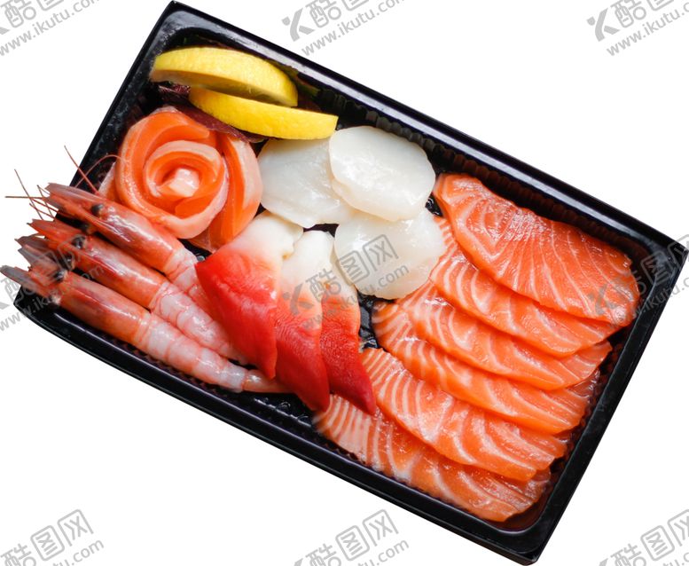编号：35425410080505288389【酷图网】源文件下载-三文鱼海鲜刺身
