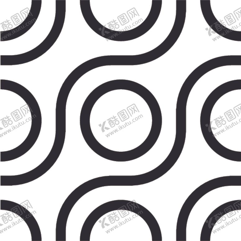 编号：99949110011917122543【酷图网】源文件下载-黑白简约花纹图案设计