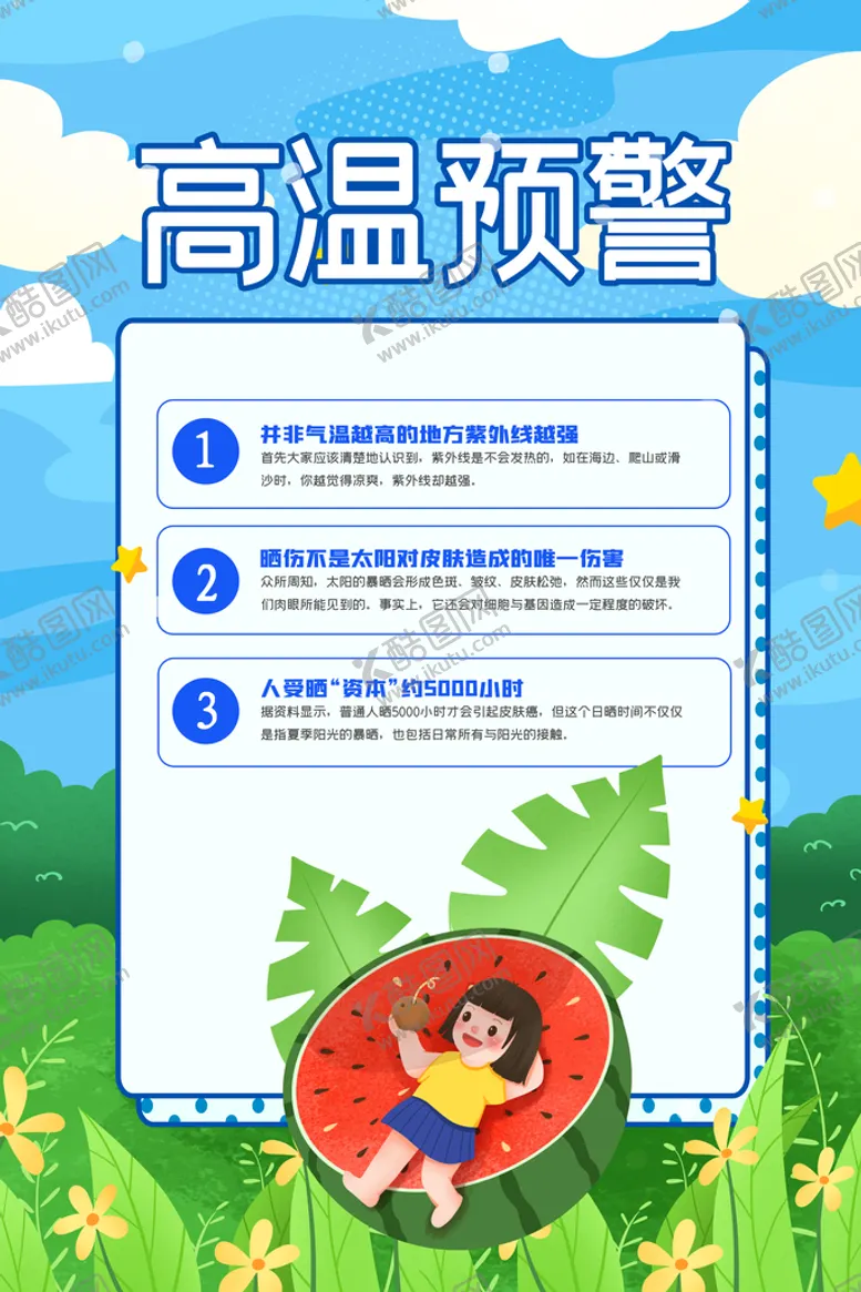 编号：54354210192105288150【酷图网】源文件下载-高温预警