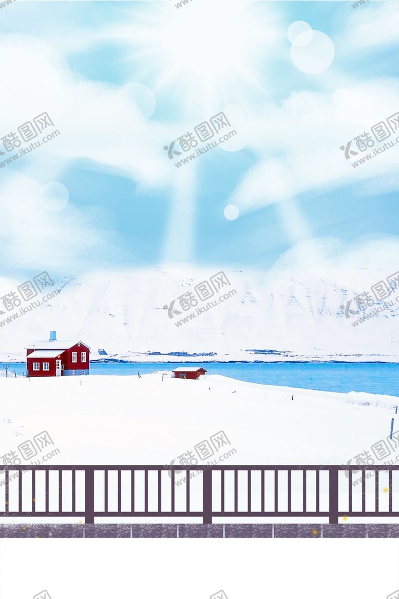 编号：15907909220045025017【酷图网】源文件下载-围栏海边