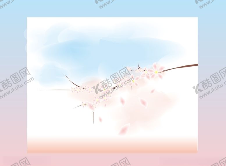 编号：99176009230021363741【酷图网】源文件下载-梅花樱花插画