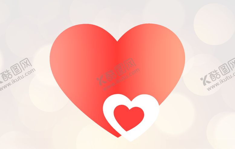 编号：73893410121256387128【酷图网】源文件下载-爱心背景
