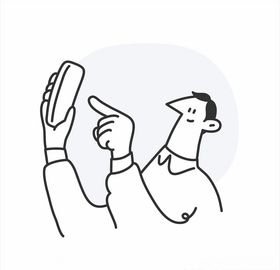商务漫画人物