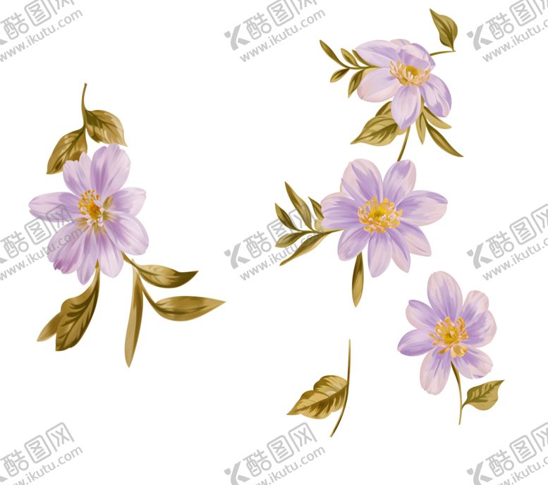 编号：86708802231312082120【酷图网】源文件下载-手绘花朵