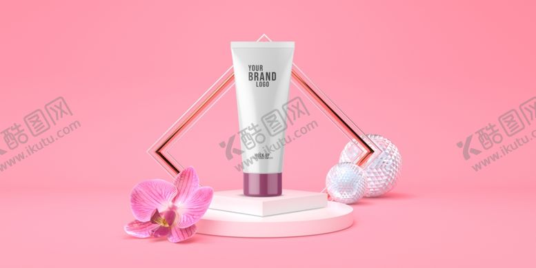 编号：43351509150834596049【酷图网】源文件下载-粉色化妆品广告