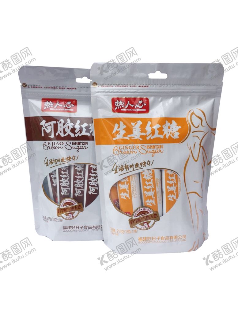 编号：63443005181840365589【酷图网】源文件下载-热人心生姜阿胶红糖216g