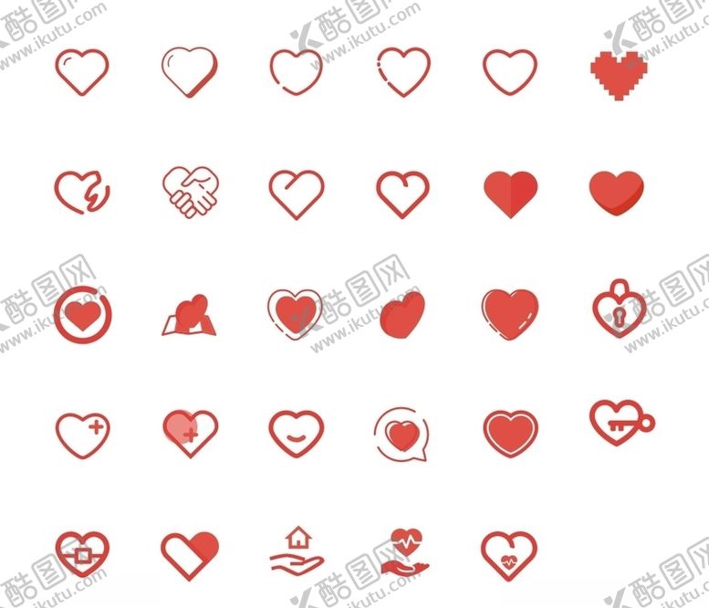 编号：16248409301756278573【酷图网】源文件下载-爱心