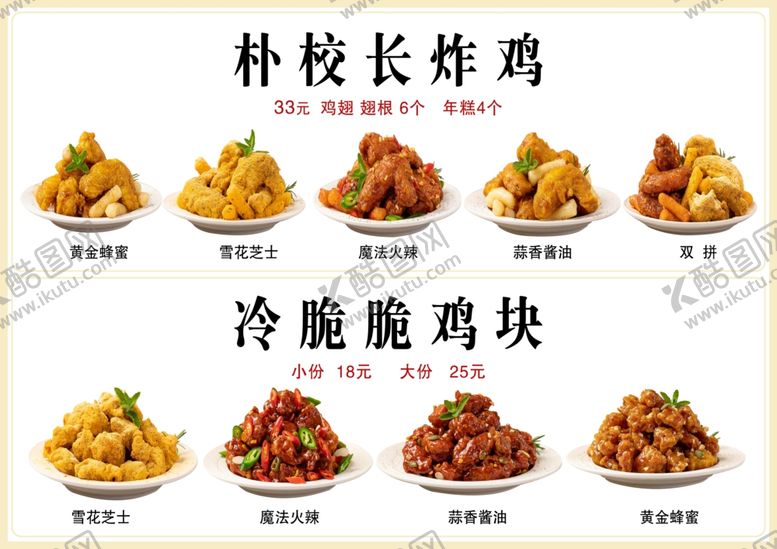 编号：75087804032046227073【酷图网】源文件下载-朴校长炸鸡之冷腌脆鸡块