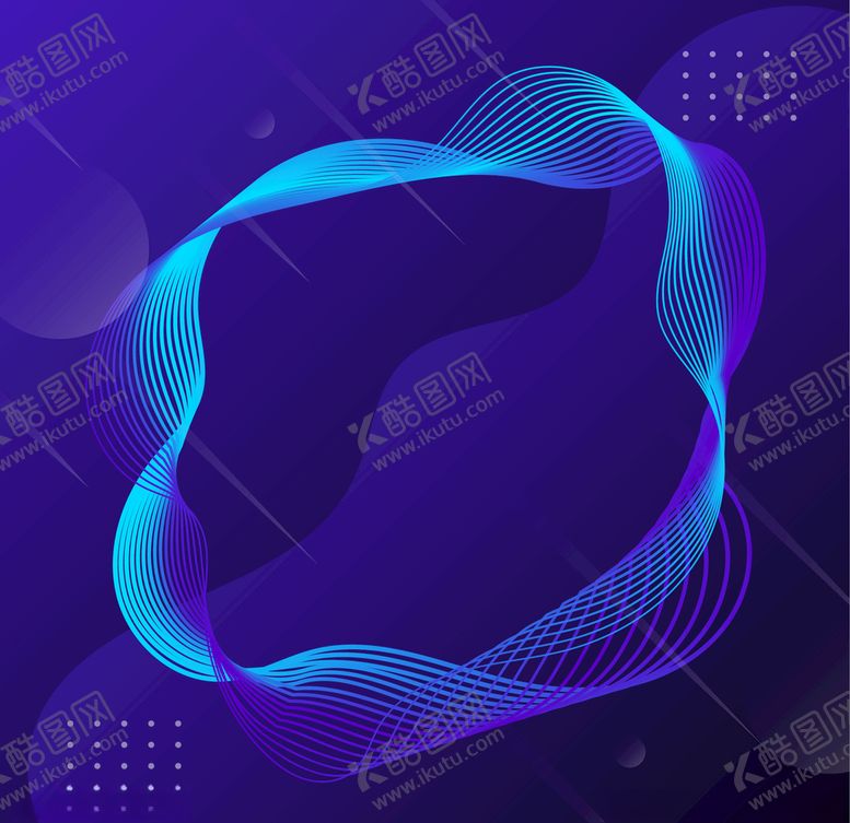 编号：77658309171432325265【酷图网】源文件下载-蓝色抽象矢量背景