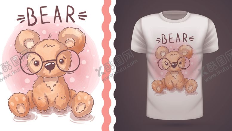 编号：36900210010411485885【酷图网】源文件下载-卡通动物图案