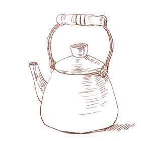 png小素材小物品线稿