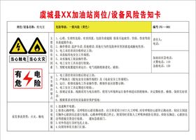 废气处理告知卡