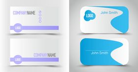 简约商务名片设计模板