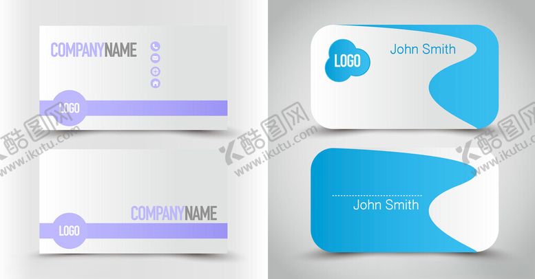 编号：19489204050152386277【酷图网】源文件下载-简约商务名片设计模板