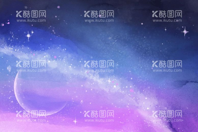 编号：28317910041327204781【酷图网】源文件下载-星空背景