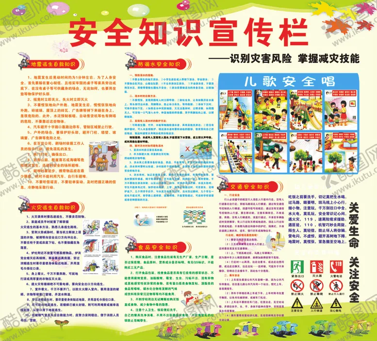编号：54772202251930026529【酷图网】源文件下载-安全知识宣传栏