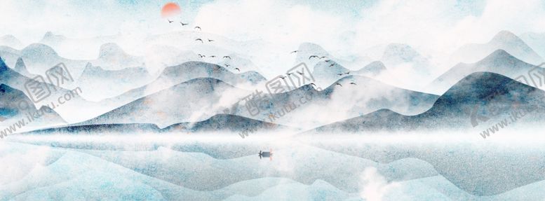 编号：90387709222024475126【酷图网】源文件下载-水墨山水