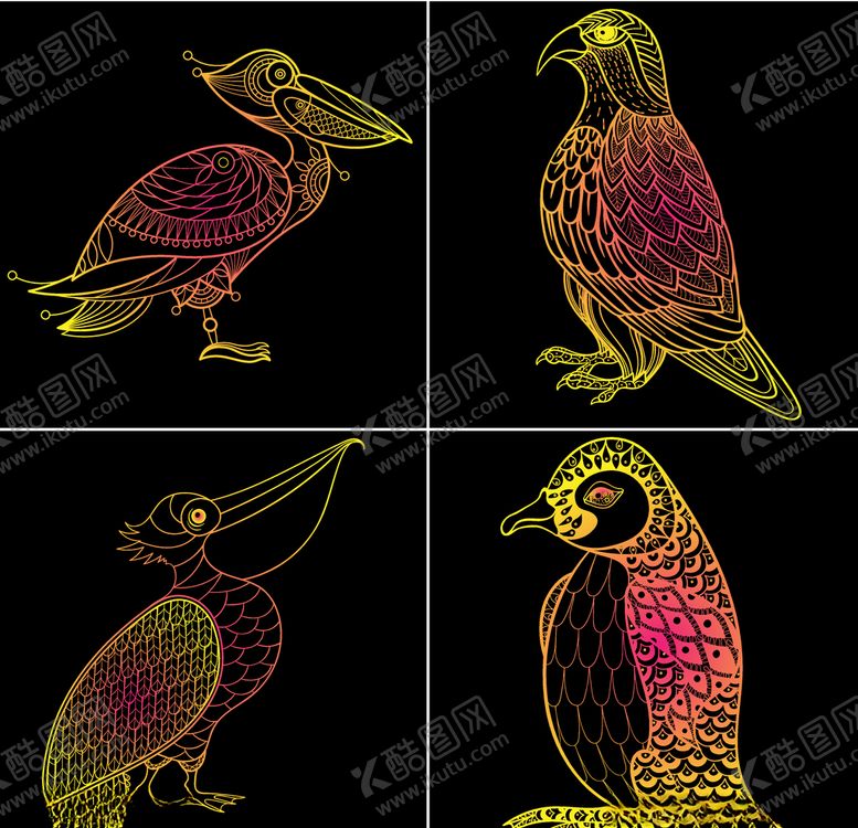 编号：58636704260218063433【酷图网】源文件下载-白描图案