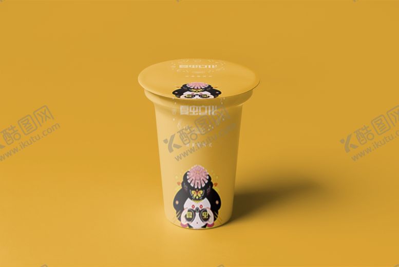 编号：31789109291932502840【酷图网】源文件下载-酸奶盒样机